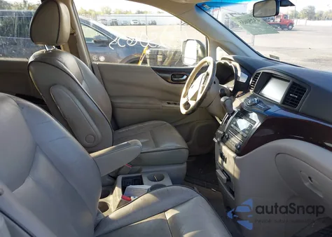 2013 Nissan Quest Sv из США, поврежденный, VIN JN8AE2KP1D9062928